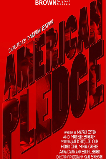 American Pledge Poster