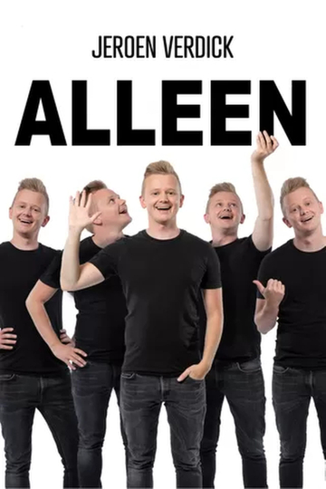 Jeroen Verdick: Alleen Poster