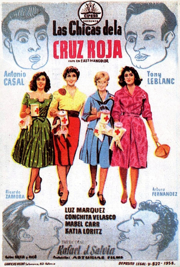 Red Cross Girls Poster