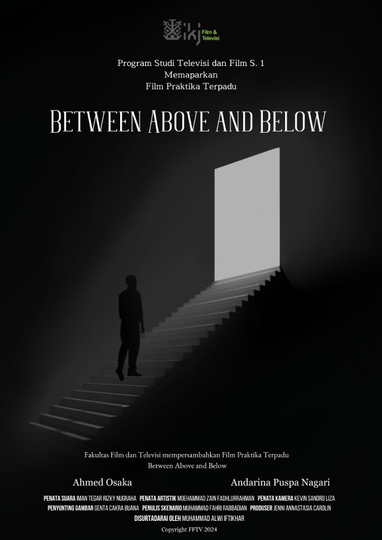 Between Above and Below Poster