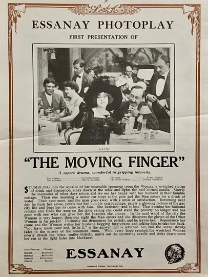 The Moving Finger Poster