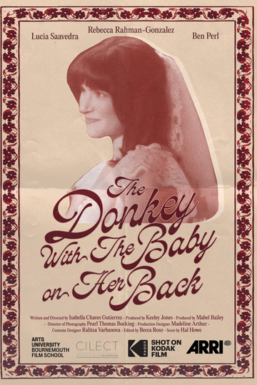 The Donkey with the Baby on Her Back Poster