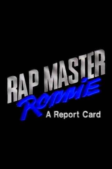 Rap Master Ronnie: A Report Card Poster