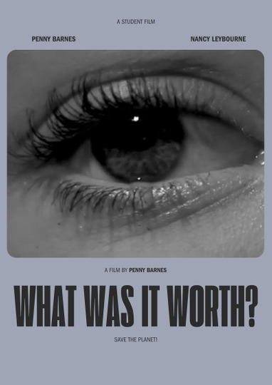 WHAT WAS IT WORTH? Poster