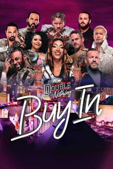 AEW Double or Nothing: The Buy In Poster
