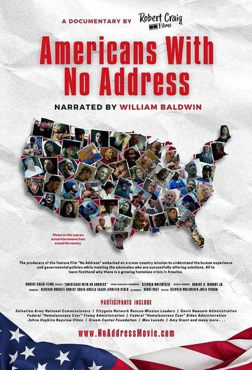 Americans with No Address Poster