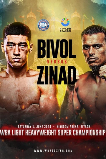 Dmitry Bivol vs. Malik Zinad Poster