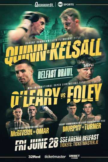 Conor Quinn vs. Conner Kelsall Poster