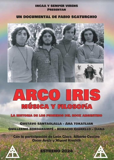 Arco Iris, música y filosofía Poster