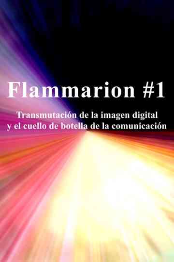 Flammarion #1: Transmutación de la imagen digital y el cuello de botella de la comunicación poster