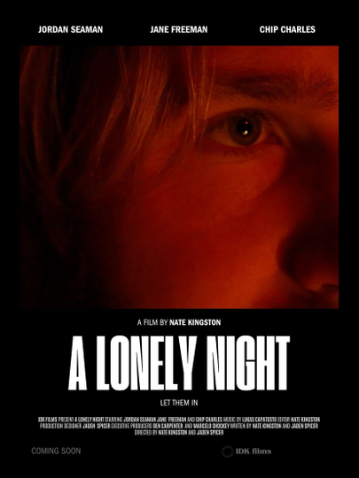 a lonely night Poster