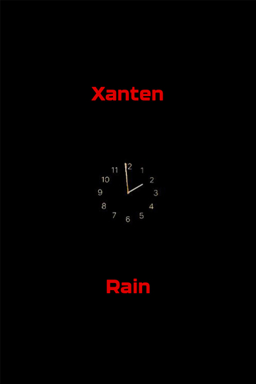 Xanten Rain Poster