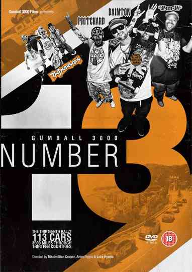 Gumball 3000: Number 13 poster
