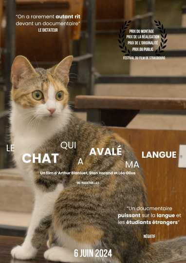 Le Chat qui a Avalé ma Langue Poster