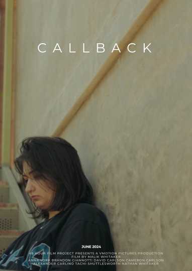 Callback Poster