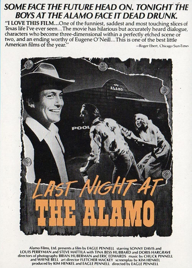 Last Night at the Alamo Poster