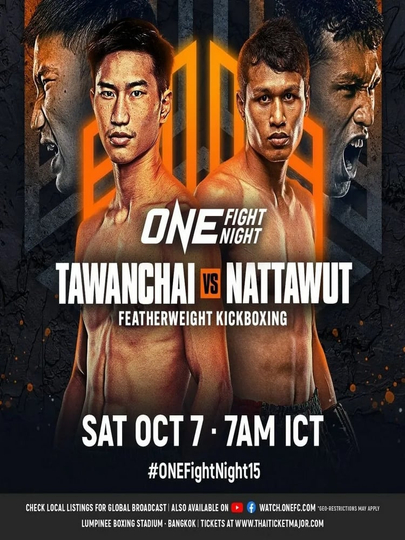 ONE 167: Tawanchai vs. Nattawut 2 Poster