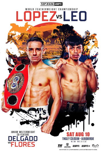 Luis Alberto Lopez vs. Angelo Leo Poster