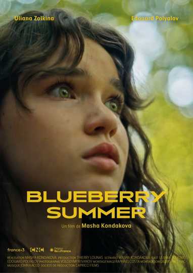 Blueberry Summer Poster