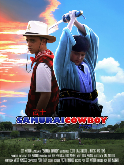 Samurai Cowboy Poster