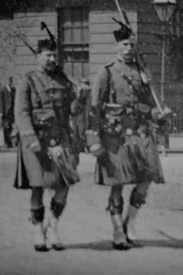 Scottish Troops Leave For South Africa Poster