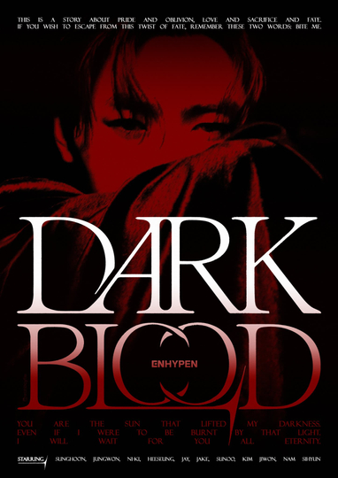 ENHYPEN DARK BLOOD Short Film Poster