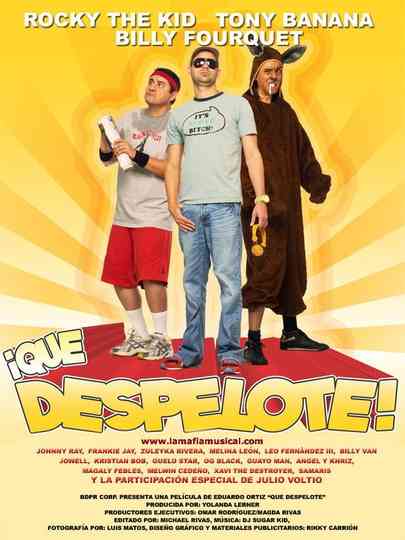 ¡Qué Despelote! La Película Poster