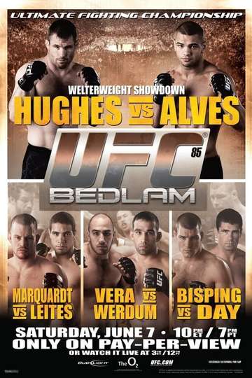 UFC 85 Bedlam Poster