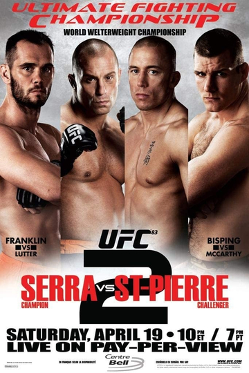 UFC 83: Serra vs St-Pierre 2 Poster