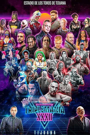 AAA TripleMania XXXII: Tijuana Poster