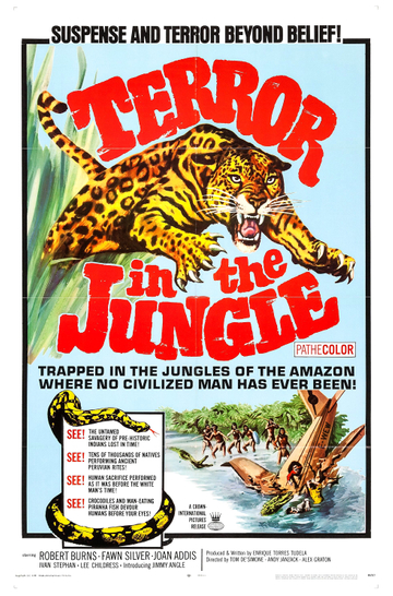 Terror in the Jungle Poster