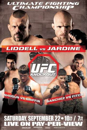 UFC 76 Knockout Poster
