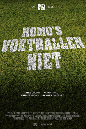 Gays Don't Play Football Poster