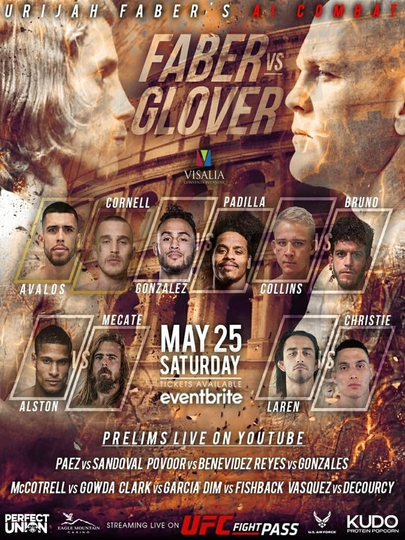 Urijah Faber's A1 Combat 21: Faber vs. Glover