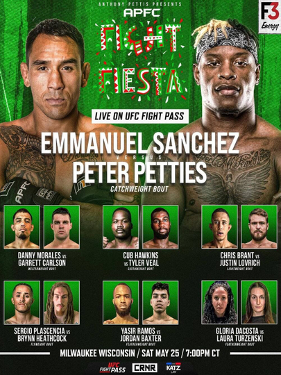 Anthony Pettis FC 11: Fight Fiesta Poster