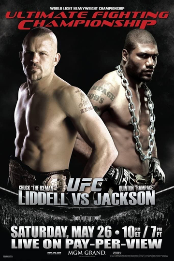 UFC 71 Liddell vs Jackson