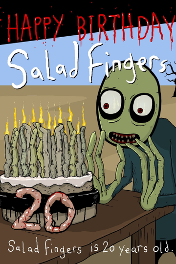 Salad Fingers 20th Anniversary Special Poster