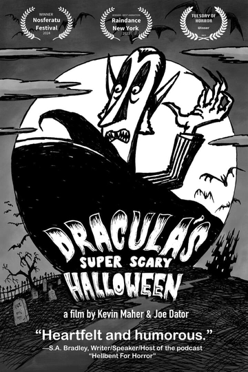 Dracula's Super Scary Halloween Poster