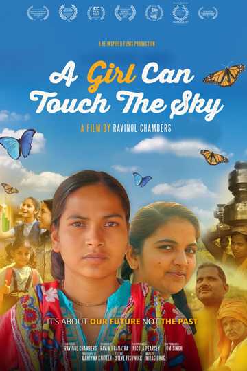 A Girl Can Touch The Sky Poster