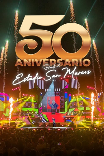 Grupo 5: 50th Anniversary - Live in San Marcos Stadium Poster