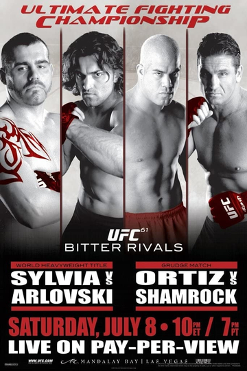 UFC 61: Bitter Rivals Poster