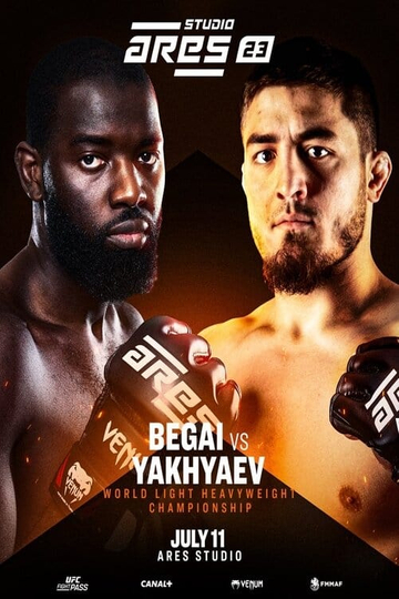 ARES 23 Studio: Begai vs. Yakhyaev Poster