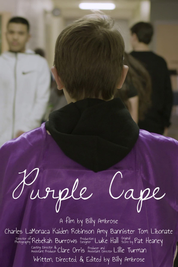 Purple Cape Poster