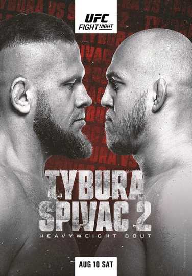 UFC on ESPN 61: Tybura vs. Spivac 2 Poster