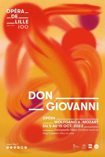 Don Giovanni à l'Opéra de Lille Poster