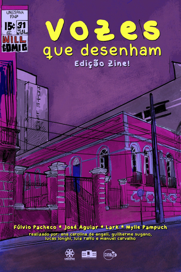 Vozes que Desenham: Edição Zine! Poster