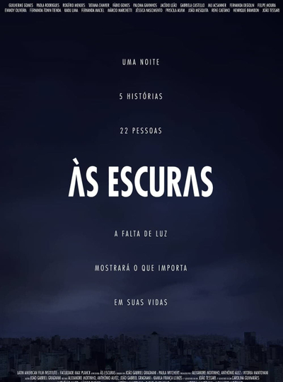 Às Escuras Poster