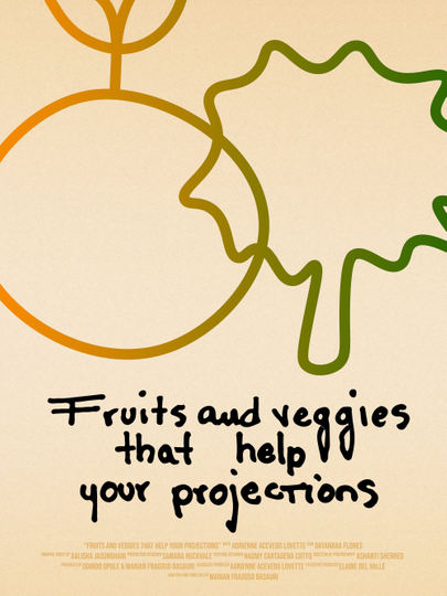 Fruits and Veggies That Help Your Projections Poster