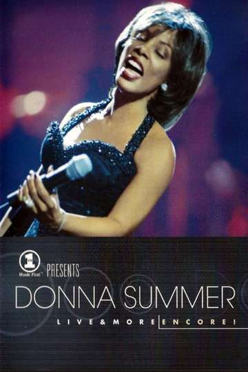 Donna Summer  Live and More Encore Poster