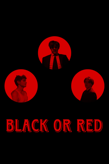 Black or Red Poster